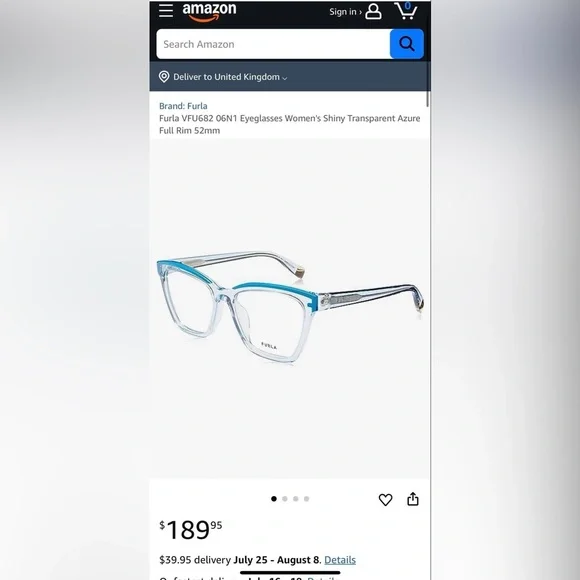 FURLAVFU682 COL.06N1 ‼️Size 135 Gorgeous 100% Authentic ‼️